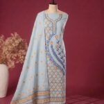2 Piece Unstitched Soft Salwar Set - Hit Grey
