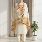 2 Piece Unstitched Soft Salwar Set - Light Vanilla