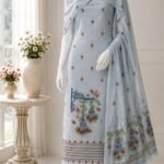 2 Piece Unstitched Soft Salwar Set - Oslo Grey