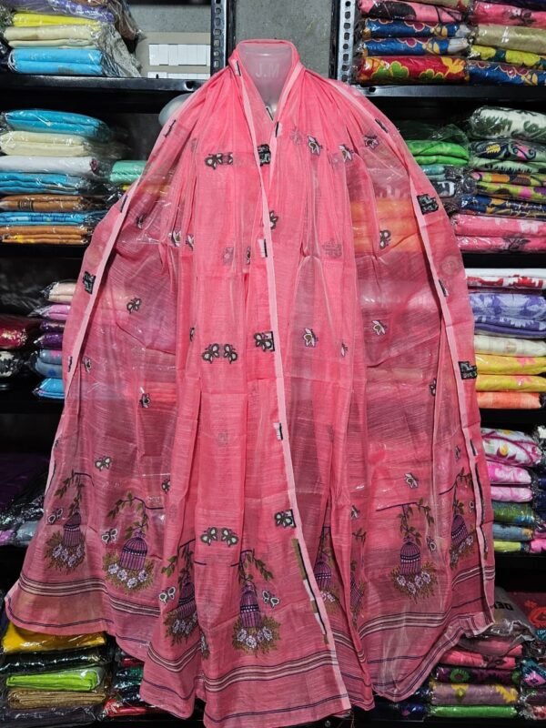 Exclusive Unstitched Dhakai Jamdani Dupatta