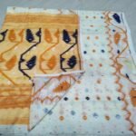 Kolka Korat Soft Jamdani Saree with Blouse Piece - White