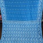Buti Mina Soft Jamdani Saree - Blue