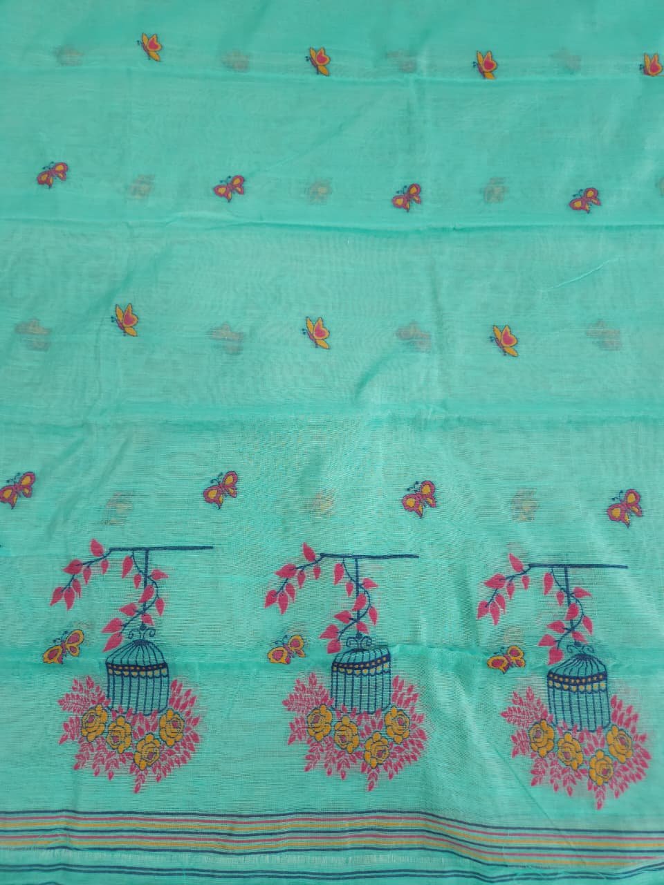 Exclusive Unstitched Dhakai Jamdani Dupatta