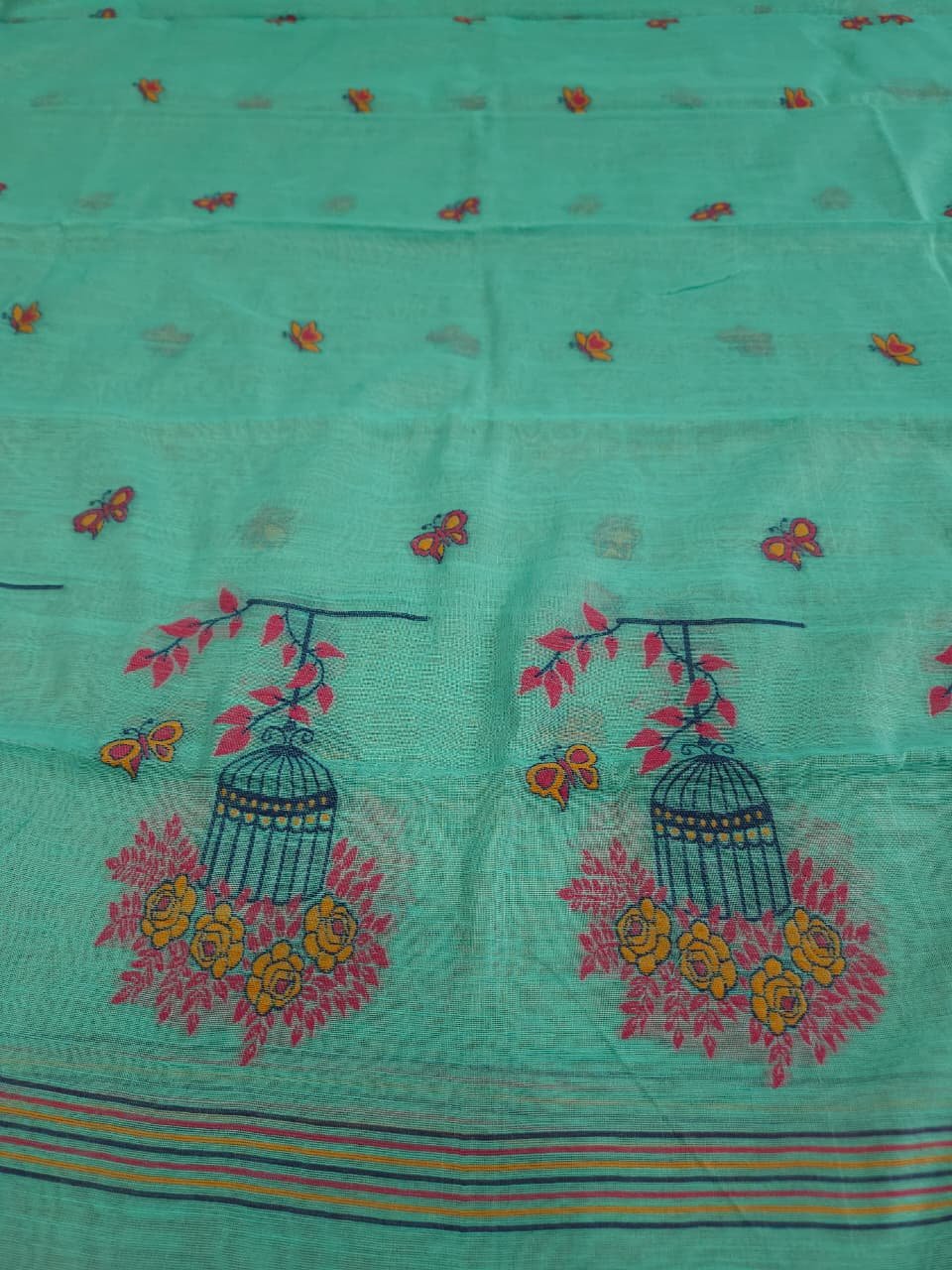 Exclusive Unstitched Dhakai Jamdani Dupatta
